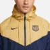 FC Barcelona Mens Windrunner Full Zip Hooded Soccer Jacket 2023