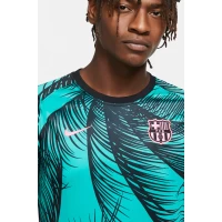 Barcelona Pre-Match Training Soccer Jersey 2020 2021 Green