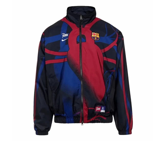FC Barcelona Patta Mens Windrunner Soccer Jacket 2023