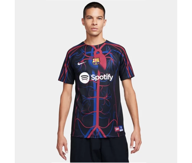 FC Barcelona x Patta Mens Pre-Match Soccer Jersey 2023