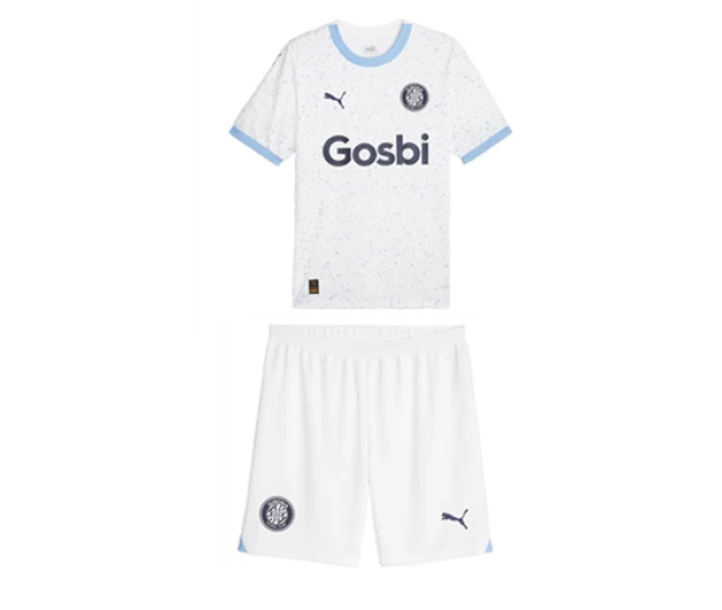 Girona FC Kids Away Soccer Kit 2023-24