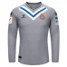 RCD Espanyol Mens Grey Long Sleeve Goalkeeper Soccer Jersey 2023-24