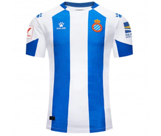 RCD Espanyol Mens Home Soccer Jersey 2023-24