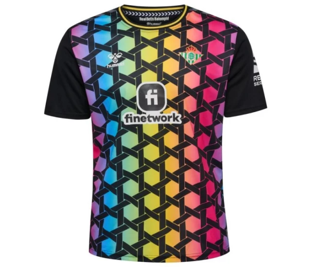 Real Betis Mens Multi Color Goalkeeper Soccer Jersey 2023-24