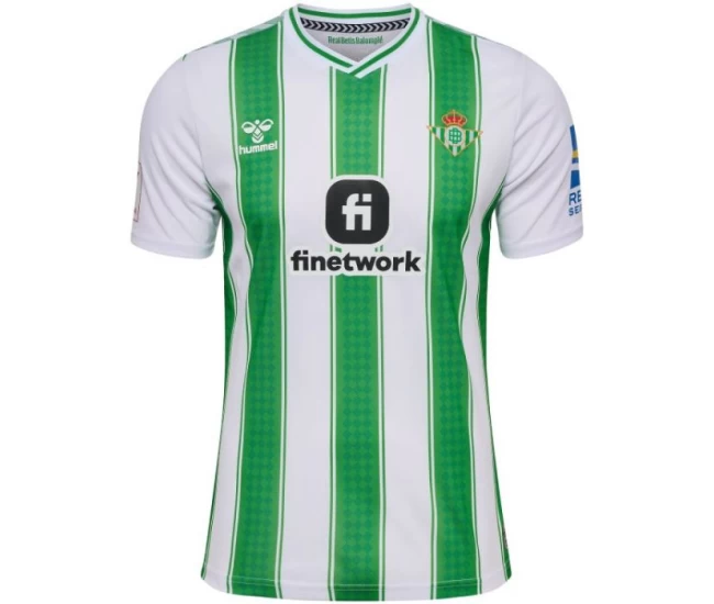 Real Betis Mens Home Soccer Jersey 2023-24