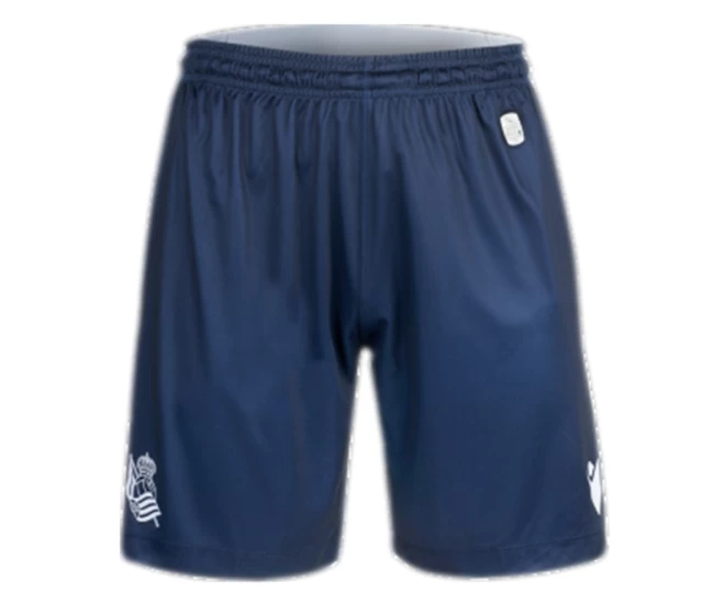 Real Sociedad Mens Away Soccer Shorts 2023-24