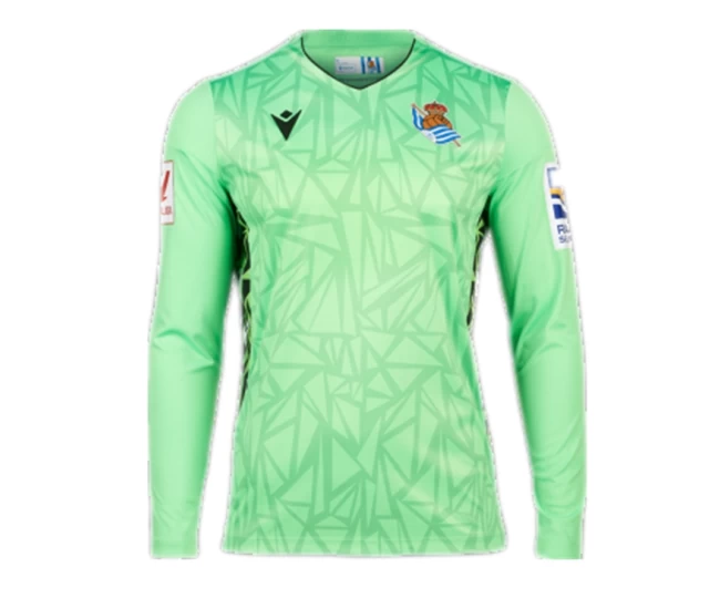 Real Sociedad Mens Long Sleeve Goalkeeper Soccer Jersey 2023-24