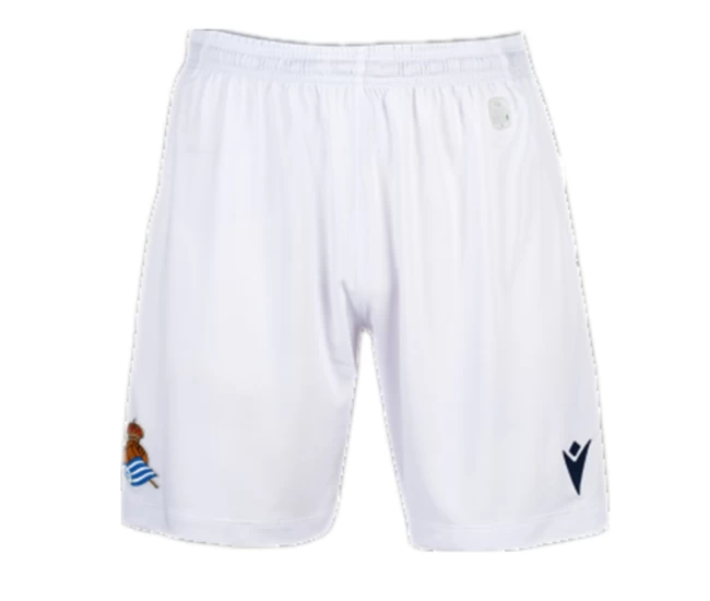 Real Sociedad Mens Home Soccer Shorts 2023-24