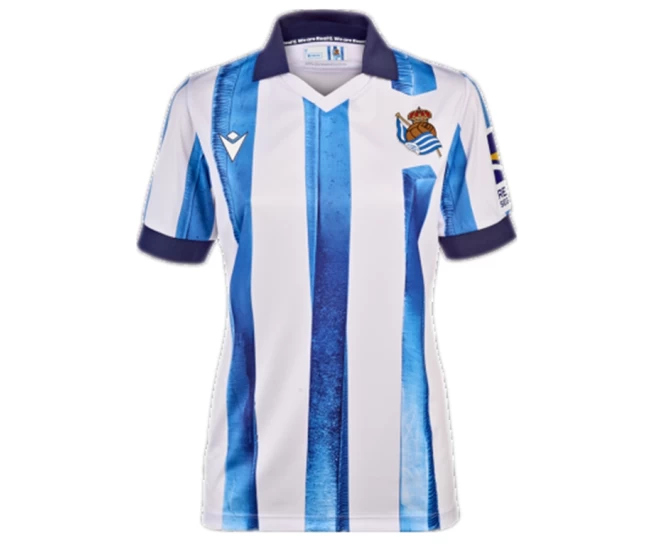 Real Sociedad Womens Home Soccer Jersey 2023-24