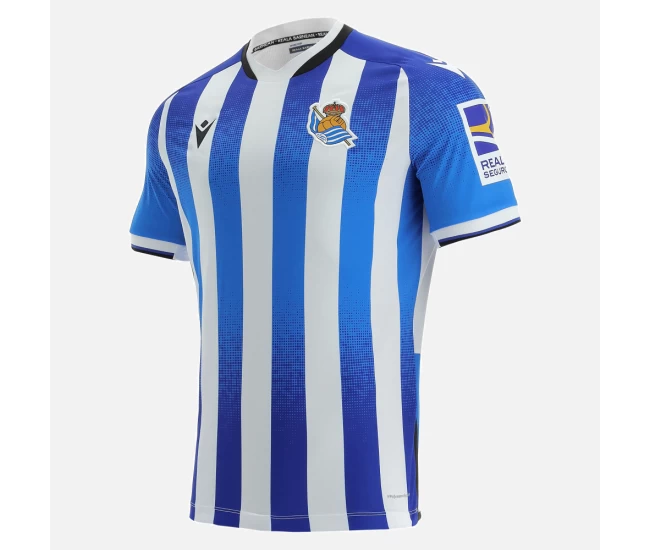 Real Sociedad Home Match Soccer Jersey 2021-22