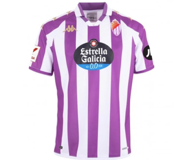 Real Valladolid Mens Home Soccer Jersey 2023-24