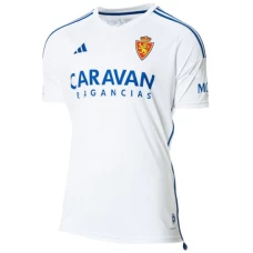 Real Zaragoza Mens Home Soccer Jersey 2023-24
