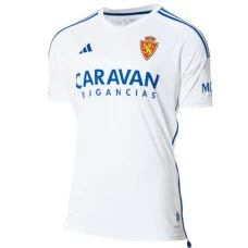 Real Zaragoza Womens Home Soccer Jersey 2023-24