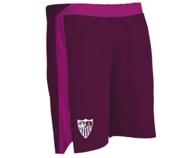 Sevilla Mens Purple Training Soccer Shorts 2023-24