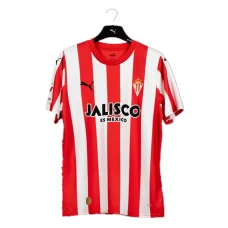 Sporting de Gijón Mens Home Soccer Jersey 2023-24