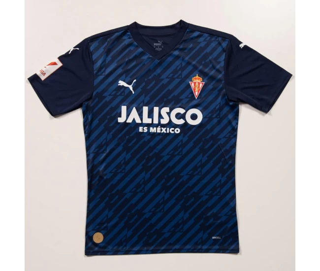 Sporting de Gijón Mens Third Soccer Jersey 2023-24