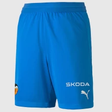 Valencia CF Mens Blue Goalkeeper Soccer Shorts 2023-24