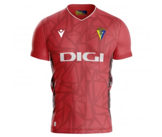 Cádiz CF Mens Red Goalkeeper Soccer Jersey 2023-24