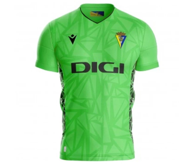 Cádiz CF Mens Green Goalkeeper Soccer Jersey 2023-24