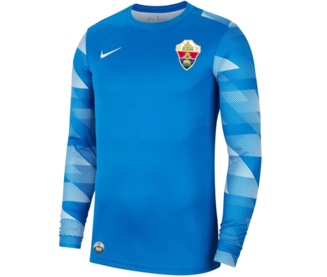 ELCHE Mens Blue Long Sleeve Goalkeeper Soccer Jersey 2023-24