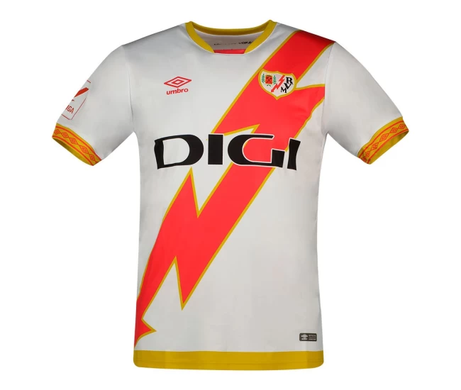 Rayo Vallecano Madrid Mens Home Soccer Jersey 2023