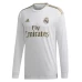 Real Madrid Home Long Sleeve Soccer Jersey 2019-2020