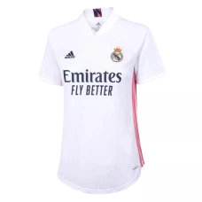 Womens Real Madrid Home Soccer Jersey 2020 2021