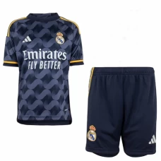 Real Madrid Kids Away Soccer Kit 2023-24
