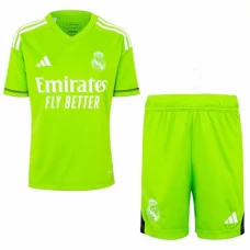Real Madrid Kids Goalkeeper Soccer Kit 2023-24