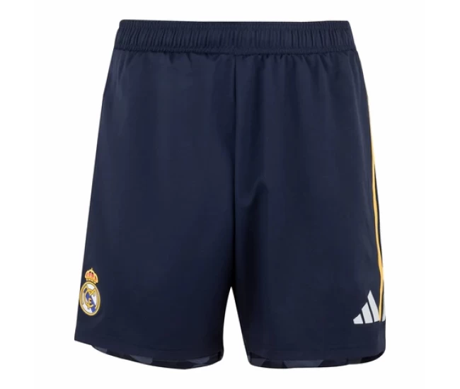 Real Madrid Mens Away Soccer Shorts 2023-24