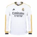 Real Madrid Mens Long Sleeve Home Soccer Jersey 2023-24