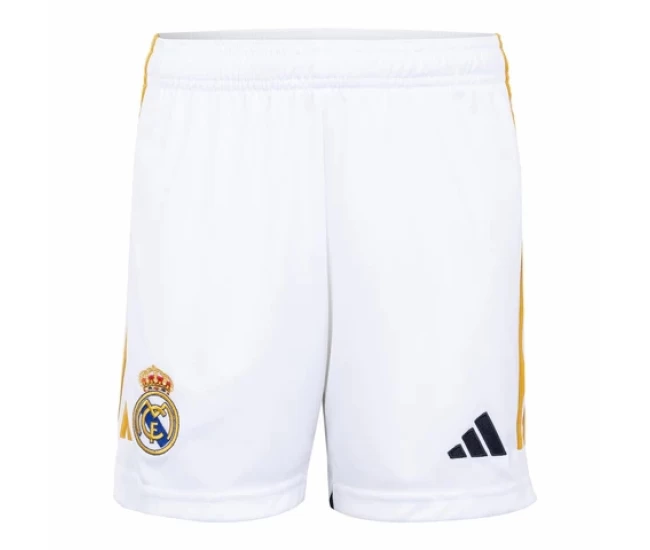 Real Madrid Mens Home Soccer Shorts 2023-24