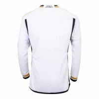 Real Madrid Mens Long Sleeve Home Soccer Jersey 2023-24