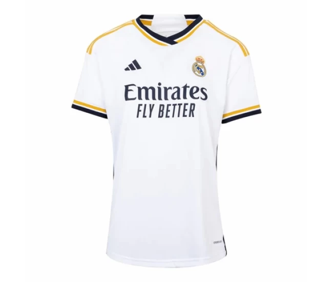 Real Madrid Womens Home Soccer Jersey 2023-24