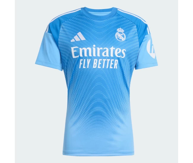 Real Madrid Mens Goalkeeper Soccer Jersey 2025-26