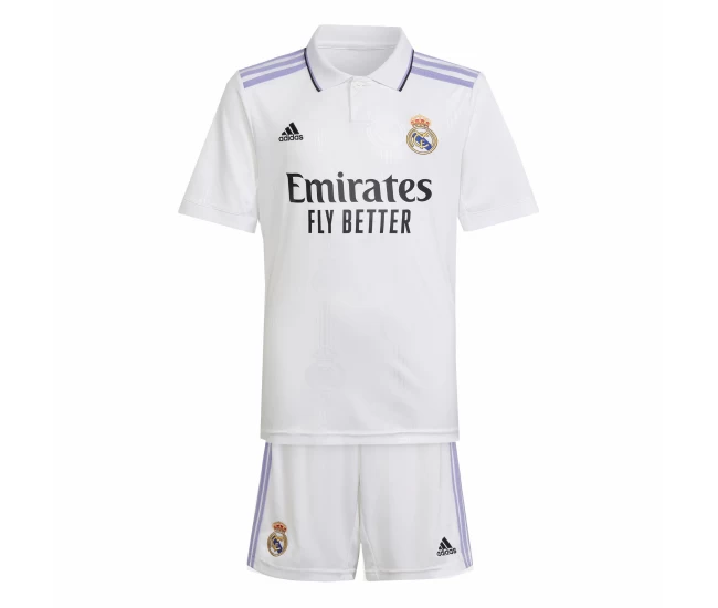 Real Madrid Home Kids Kit 2022-23