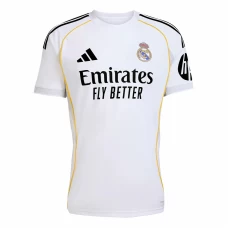 Real Madrid Mens Home Soccer Jersey 2025