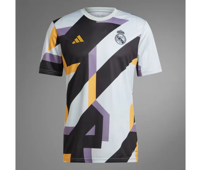 Real Madrid Mens Pre Match Soccer Jersey 2023