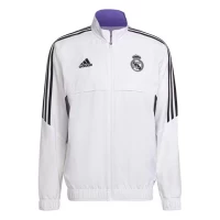 Real Madrid Mens Presentation Soccer Jacket White 2023