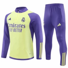Real Madrid Purple Training Technical Football Tracksuit 2023