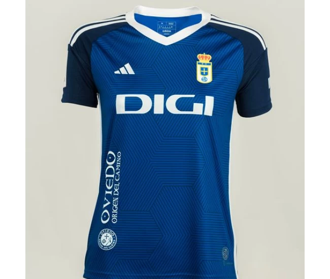 Real Oviedo Womens Home Soccer Jersey 2023-24