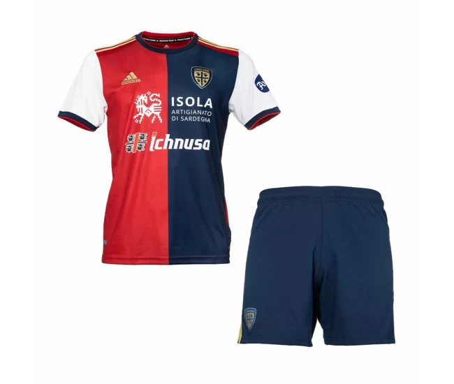 Cagliari Calcio Home Kit Kids 2020 2021