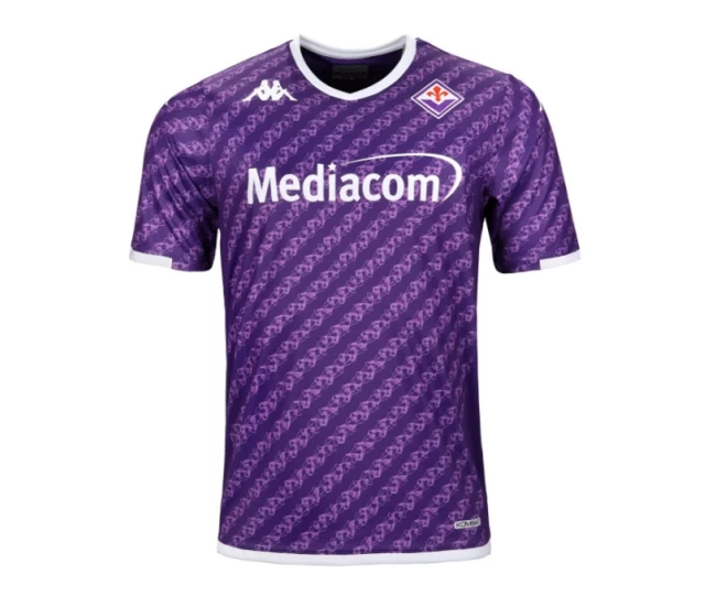 Fiorentina Mens Home Soccer Jersey 2023-24