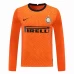 Inter Milan Goalkeeper Long Sleeve Soccer Jersey Orange 2020 2021