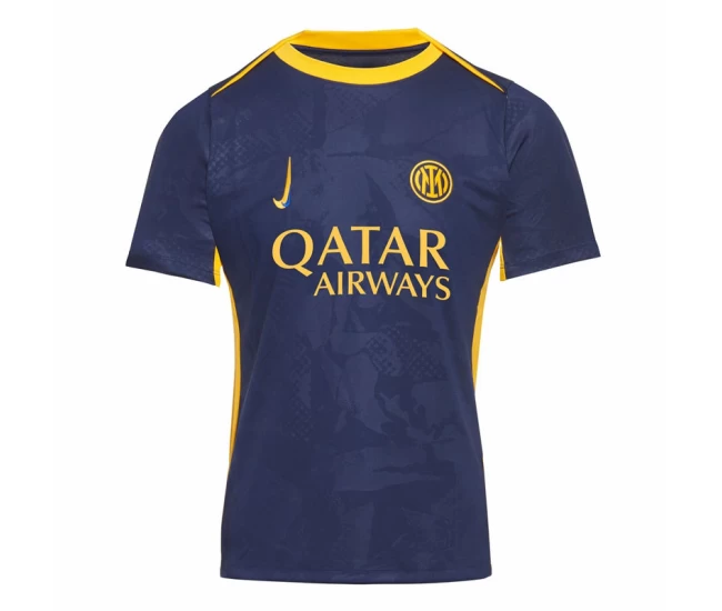 Inter Milan Men's Pre-Match Champions League Soccer Jersey 2024