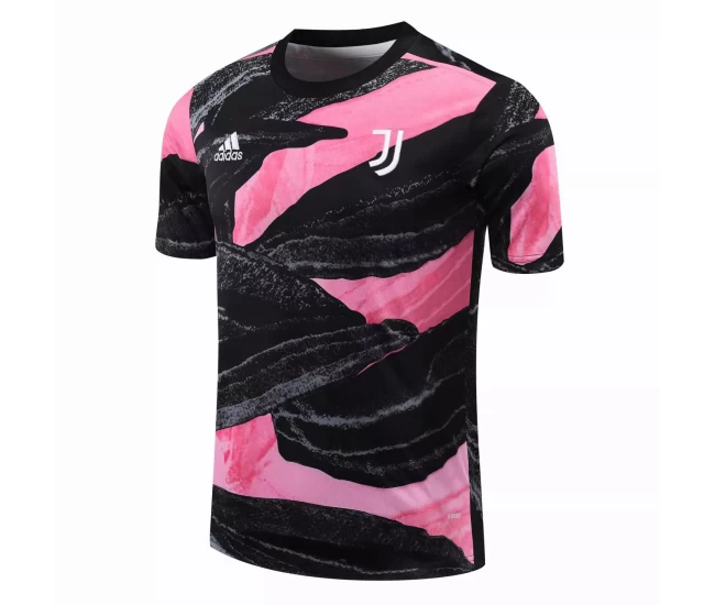 Juventus Black Pink Training Soccer Jersey 2020 2021