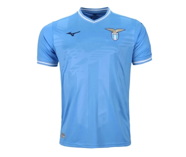 Lazio Mens Home Soccer Jersey 2023-24