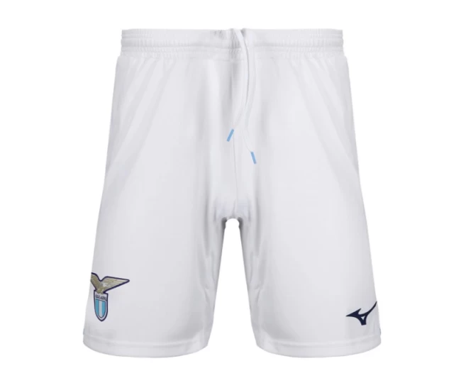 Lazio Mens Home Soccer Shorts 2023-24