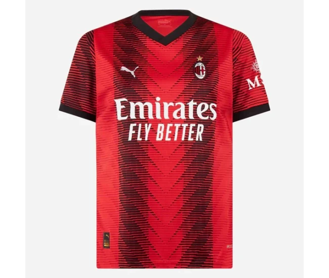 AC Milan Mens Home Soccer Jersey 2023-24