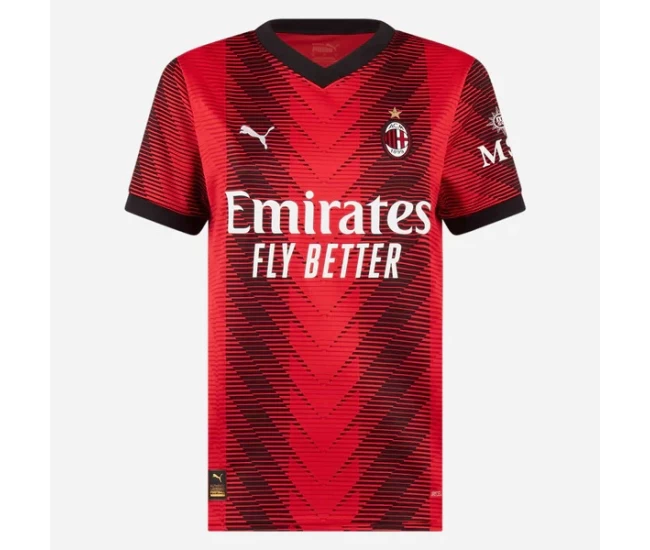 AC Milan Womens Home Soccer Jersey 2023-24